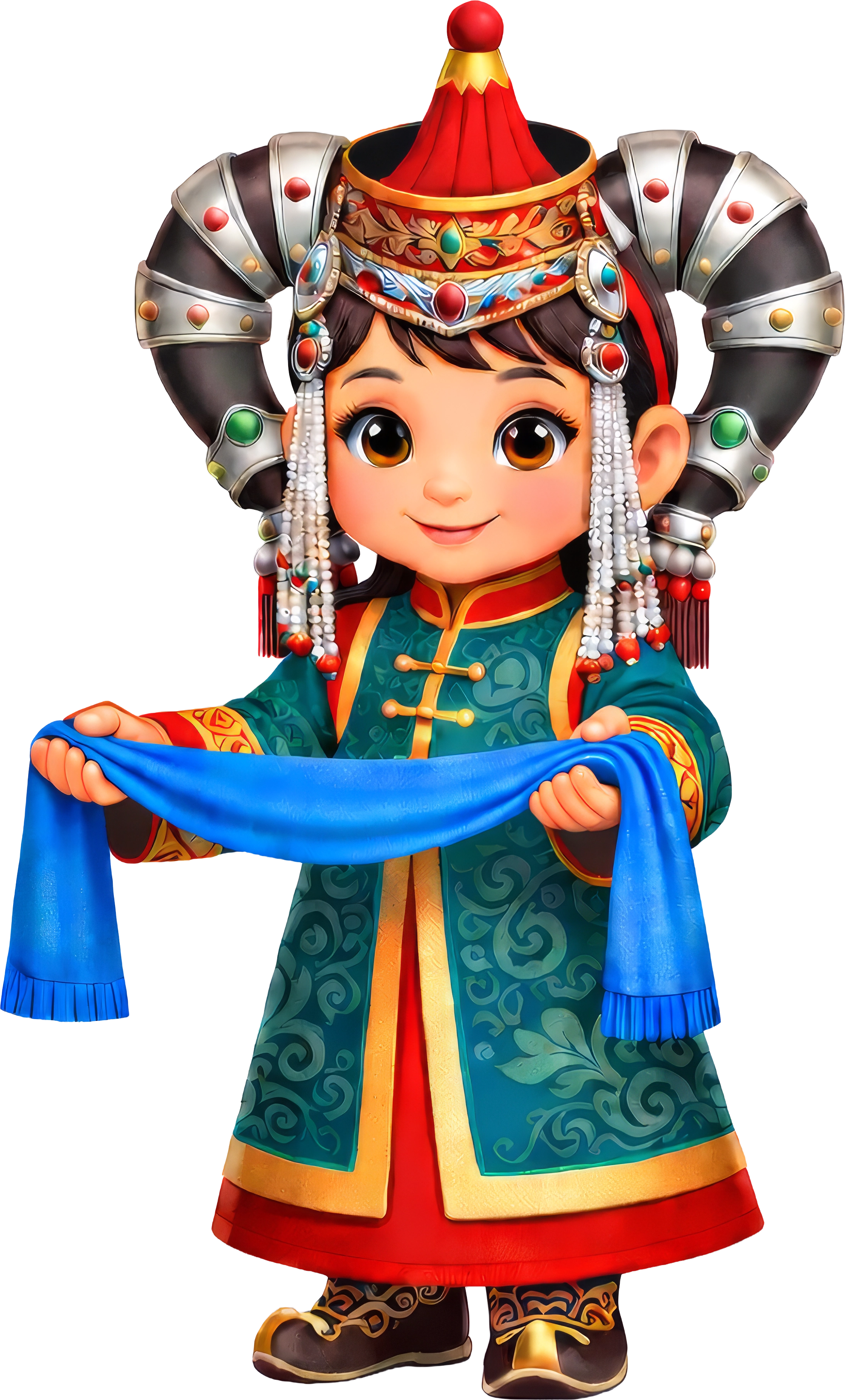 Tsagaan Sar Girl